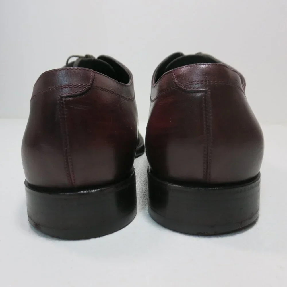 Vintage Salvatore Ferragamo Leather Dress Footwear Oxford Shoes Mens Footwear 11